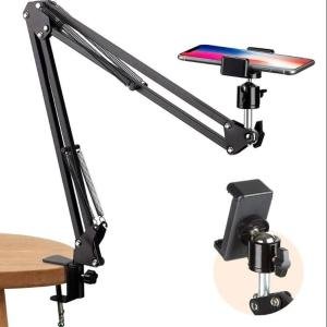 Overhead Video Stand Phone Holder Mount Table Top ChromLives for Streaming Phone Baking Crafting