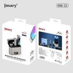 Jmary MW-15 2.4G Wireless Microphone For Mobile TYPE-C Dual Microphone