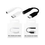 USB Type C To 3.5mm Earphone Headphone Cable Adapter