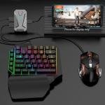 4 In 1 PUBG Mobile Gaming Keyboard Mouse Converter Combo Pack