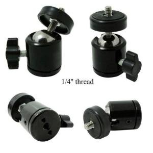 Mini Ball Head 1/4 Screw 360 Degree Aluminium Alloy