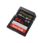 SanDisk Extreme PRO 64GB 200mbps SDXC UHS-I Memory Card