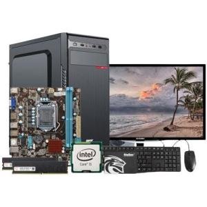 Intel Core i5 8GB RAM 120GB SSD Windows 10 with 19Inch Full HD Monitor Desktop PC