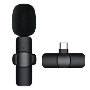 K8 Wireless Lavalier Microphone for iPhone and Type-C