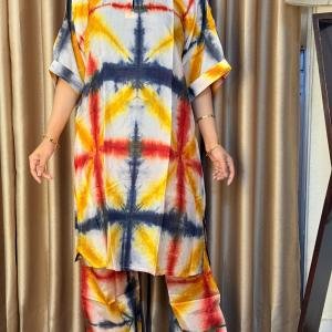 Silk Batik Co-ord Set