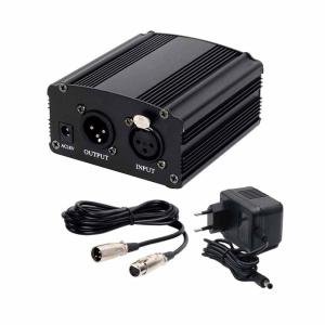 Phantom Power Supply 48V Phantom Power Supply For Condenser Microphones