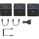 SX9 Dual Wireless Microphone For Type C and 3.5 Interface