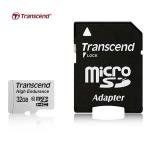 Transcend 32GB USD300S-A UHS-I U3A1 MicroSD Memory Card with Adapter